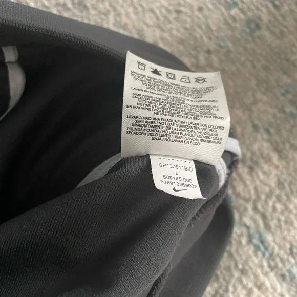 MeAir Jordan Sweater Dark Gray and White Track Jacket - Picture 9 of 11